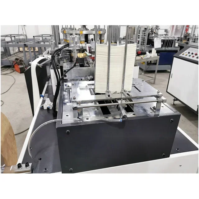 YG Customized 80-90 Cup/min 3-16oz Paper Cup Forming Machine Printing And Die Cutting Full Automation Paper Cup Making Machine P