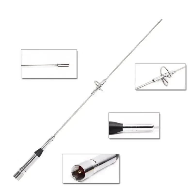 NL-770S 144/430 MHz Mobiele Auto Twee Manier Radio Antenne UHF/VHF Dual Band Walkie Talkie Antenne voor Baofeng BF-9500 TYT UHF-J