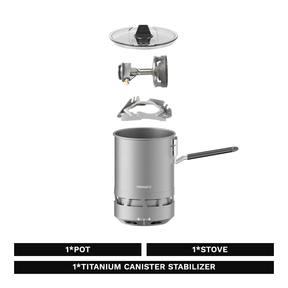 Fire-Maple Petrel Quickboil Pro System Ultralight Cooking System