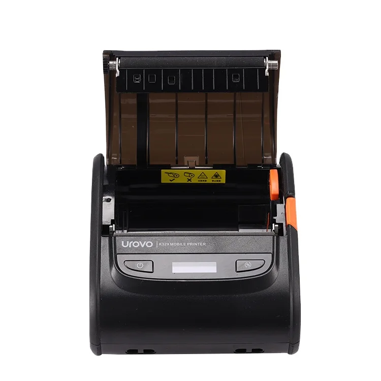 UROVO K329 Compatible ZPL TSPL CPCL ESC/POS JPL US Mobile Receipt Printer Visual Apps Portable 2-3 Inch Thermal Line Stock USB