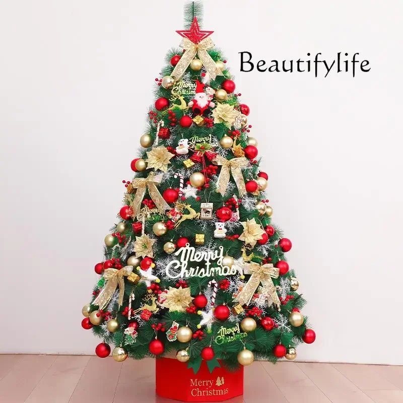 Pine needle Christmas tree household 1.5 meters large ornament DIY encryption Christmas decoration