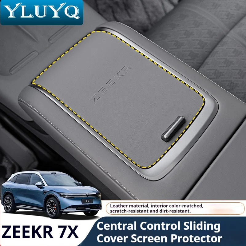 

ZEEKR 7X Central Sliding Cover Sticker Leather Upholstery Protection Scratch Resistant Accessories