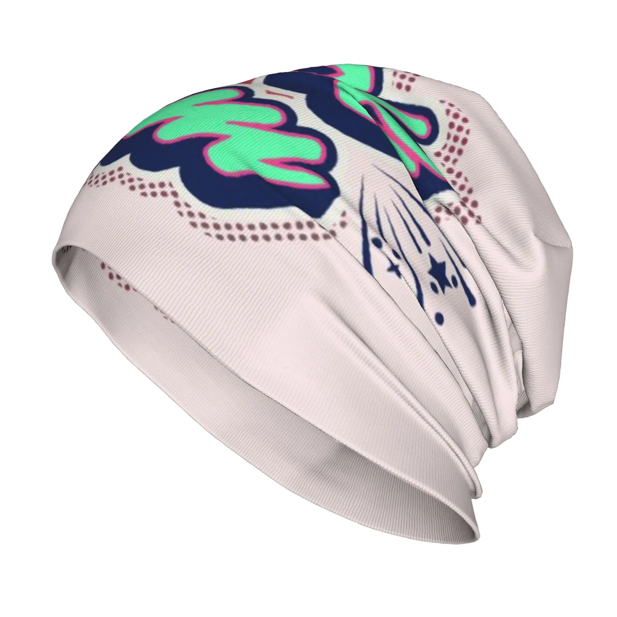 Logo Fashion Caps For Men Women Bubble Gum Beanies Ski Caps Soft Bonnet Hats Skullies & Beanies Hat