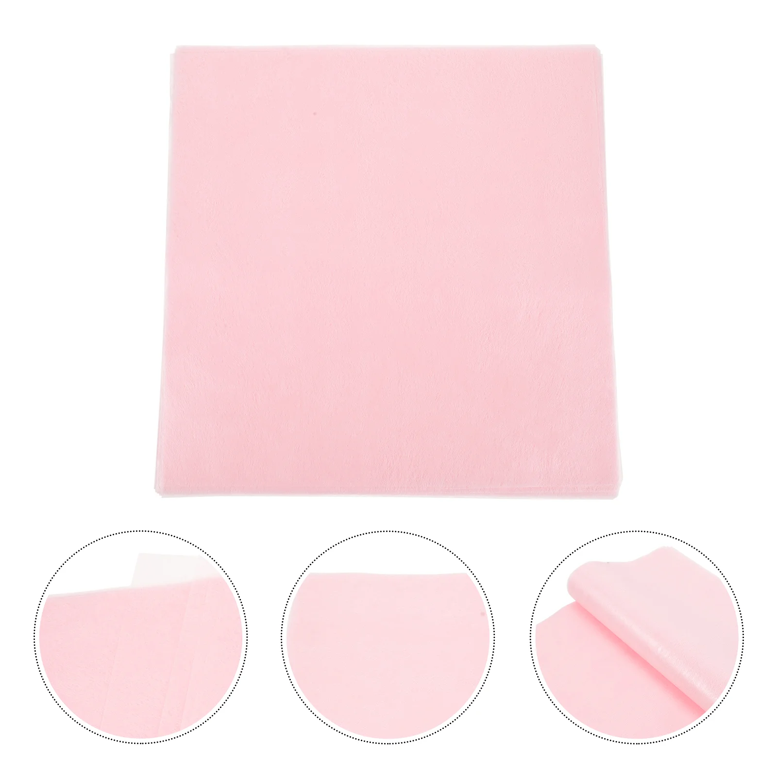 50 Sheets Tissue Sydney Paper Baby Scissors Pink Green Floral Fiber Flower Wrappings Materials