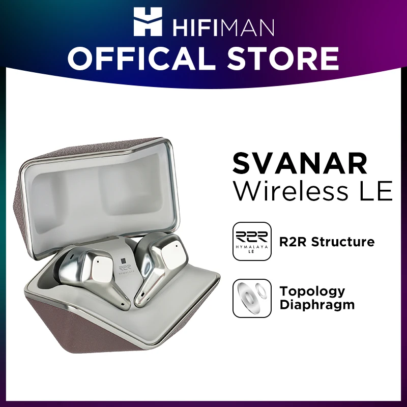 Беспроводные наушники HIFIMAN SVANAR с функцией шумоподавления, Bluetooth, DAC Hymalaya, диафрагма Topology, IPX5