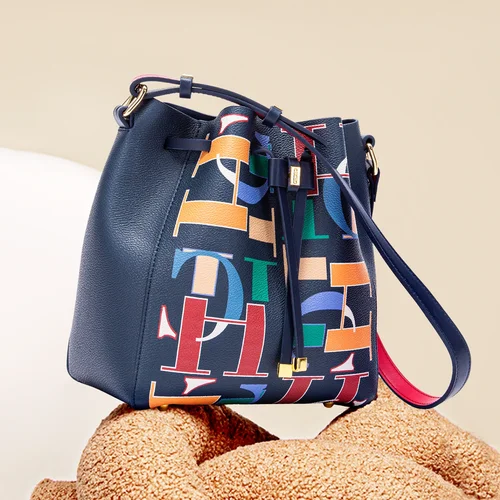 Imagen 2 del producto Bolso cruzado clásico con diseño de cordón para mujer, bolso de hombro de gran capacidad para ir al trabajo, negocios y oficina, novedad de 2024