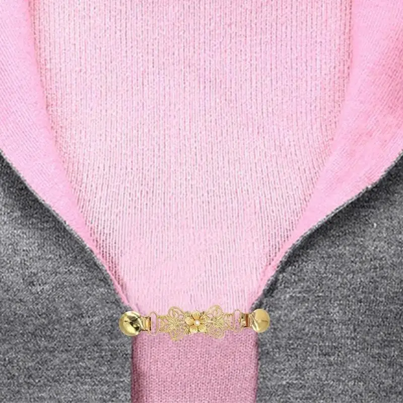 

N5KB Girls Decorative Brooch Clip Clothing Accessories Shirt Collar Metal Brooch Pins