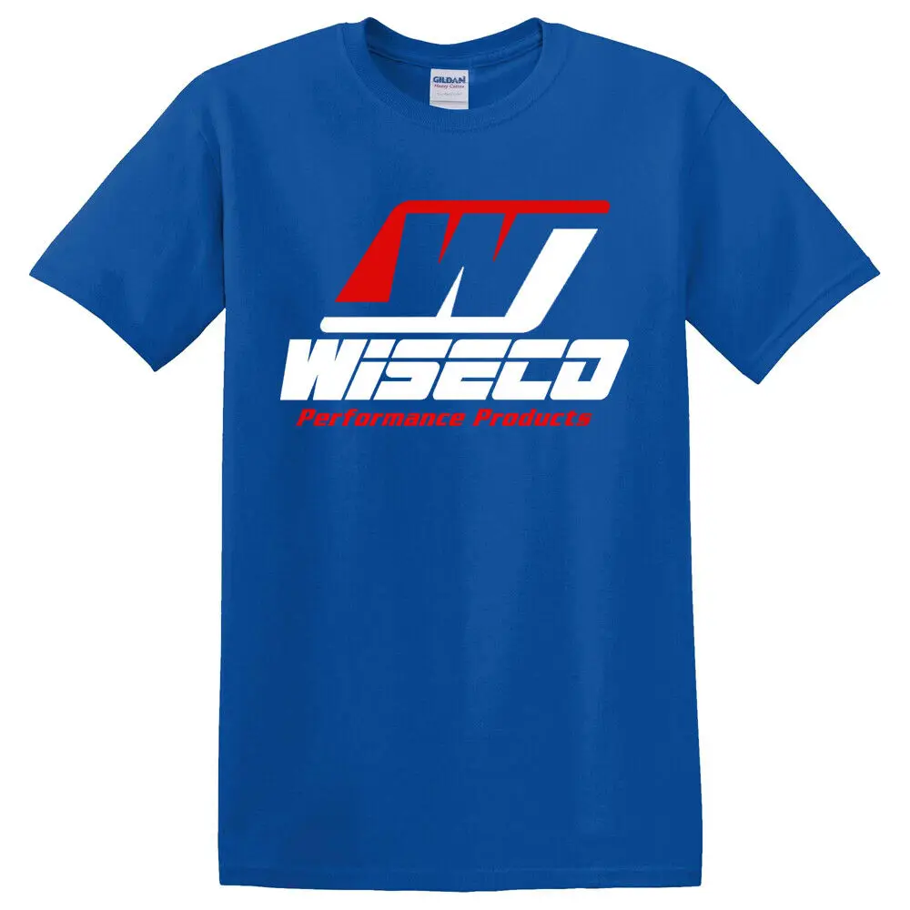 Wiseco Performance Piston Men's Blue T Shirt Size S to 5XL