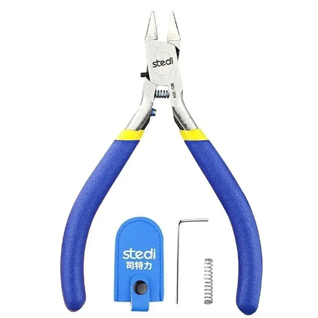 Stedi Single Edge Pliers for Gundam Model Nipper Military Assembly Tool MS-104 Gunpla Model Plastic Nipper Plier Model Tool