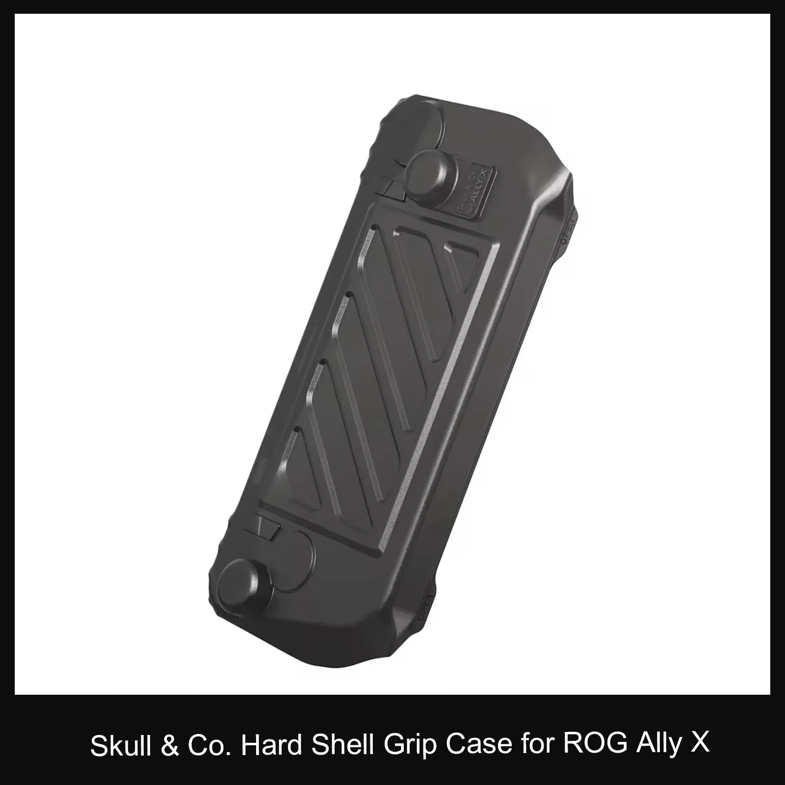 Skull & Co. Hard Shell Front Cover Portable Protective Case for ROG Ally X StandGrip GripCase Game Accessories