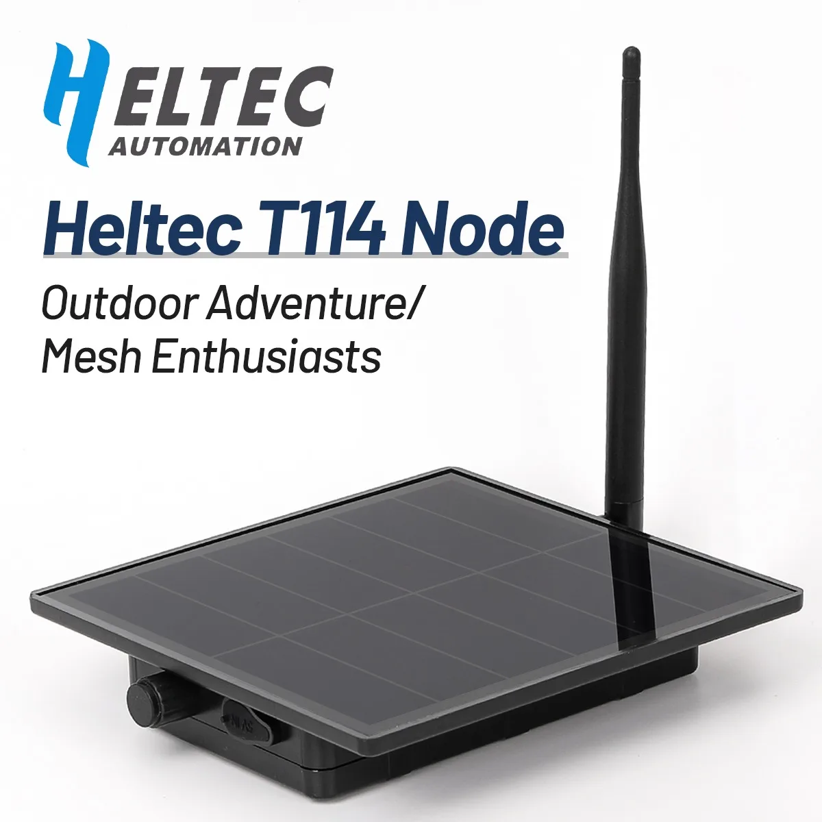 Solar LoRa Repeater Built in Heltec T114 GPS Module Compatible Meshtastic GNSS Tracker NRF52480 with SX1262 for Meshcore LoRawan