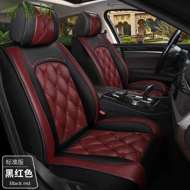 Suitable ​​ 2025, new full set of diamond-stitched leather car seat covers, all-season, universal fit for sedan, SUV, truck​​