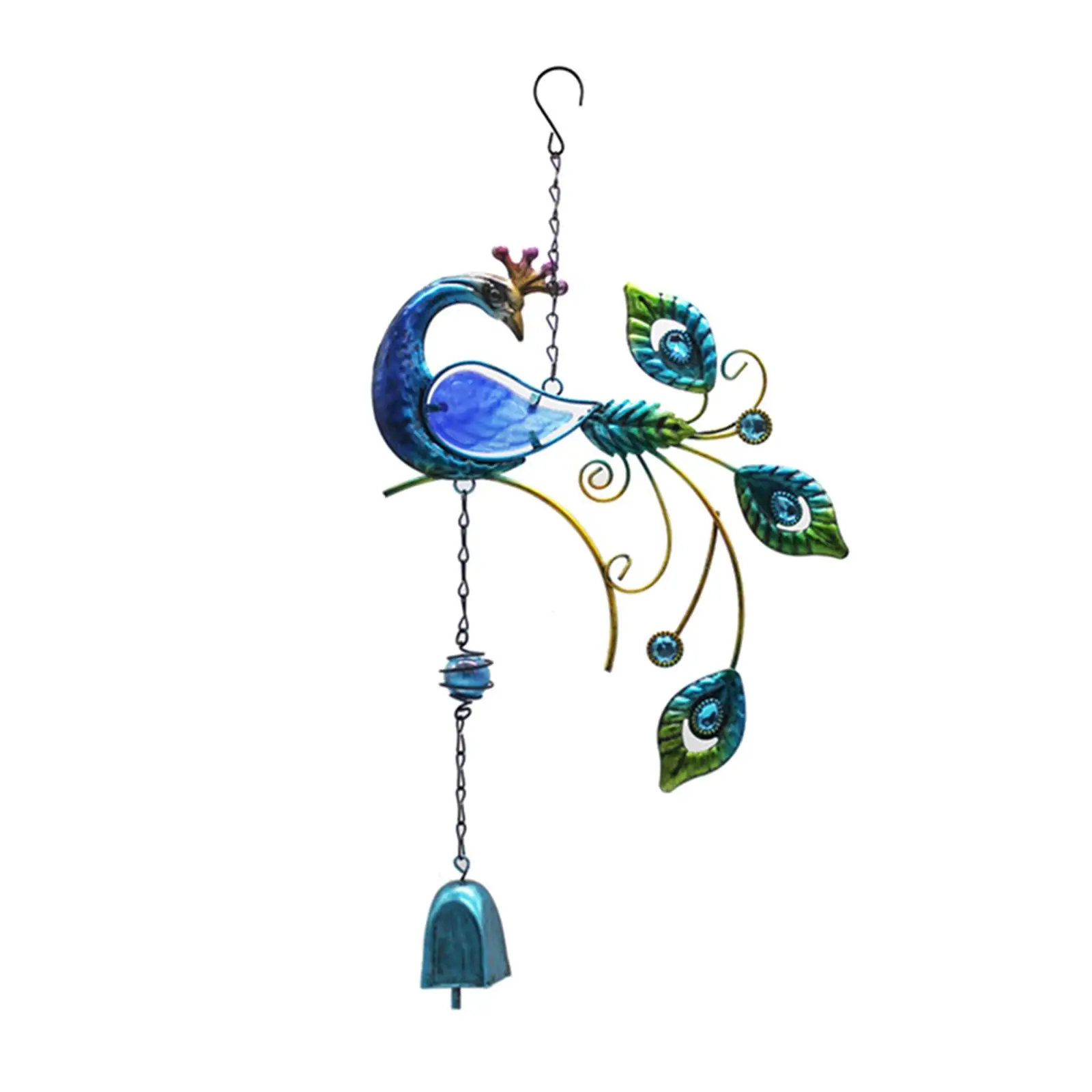 Mini Fun Chime Hanging Pendant Decor Wind Chime Metal garden and
