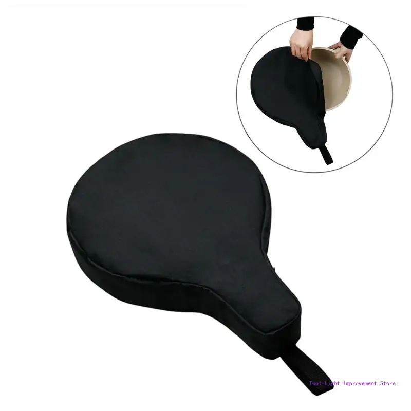 C63E Large Bag for 8/10/12'' Skillets Waterproof Oxford Cloth Frying Pan Bag