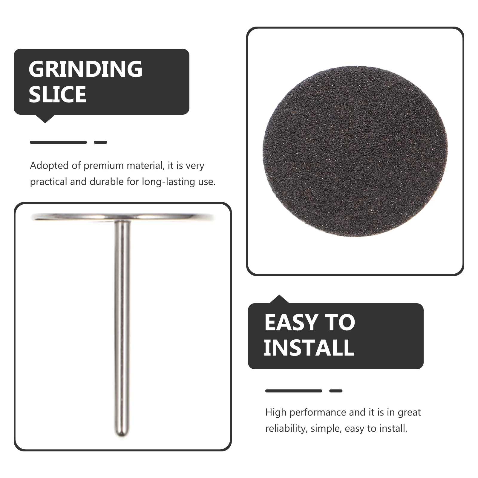 1 set 1 Set Nail Sanding Slices For Dead Skin Removing Tools Electric Grinding Accessories Manicure Pedicure Sandpaper Discs