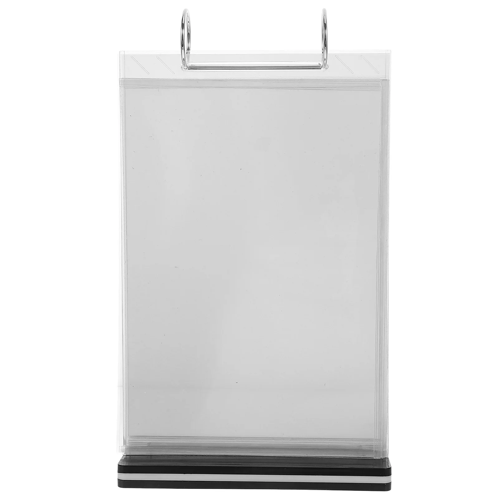 

Menu Shelf Display Board Flip Chart Holder Rim File ganizer Desk Supermarket Marketing Sign Poster Rack Acrylic Card Table Top