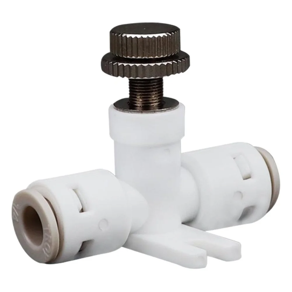2 Minute Needle Flow Control Valve for Plumbing Lines Adjustable Water Pressure Regulator with Leak for proof Seal