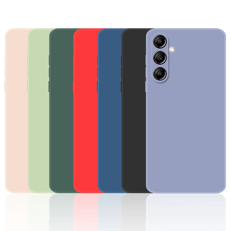 For Samsung Galaxy A35 Case Samsung A35 Cover Soft Liquid Silicone Bumper Back Phone Cases For Samsung Galaxy A35 A25 A15 Funda