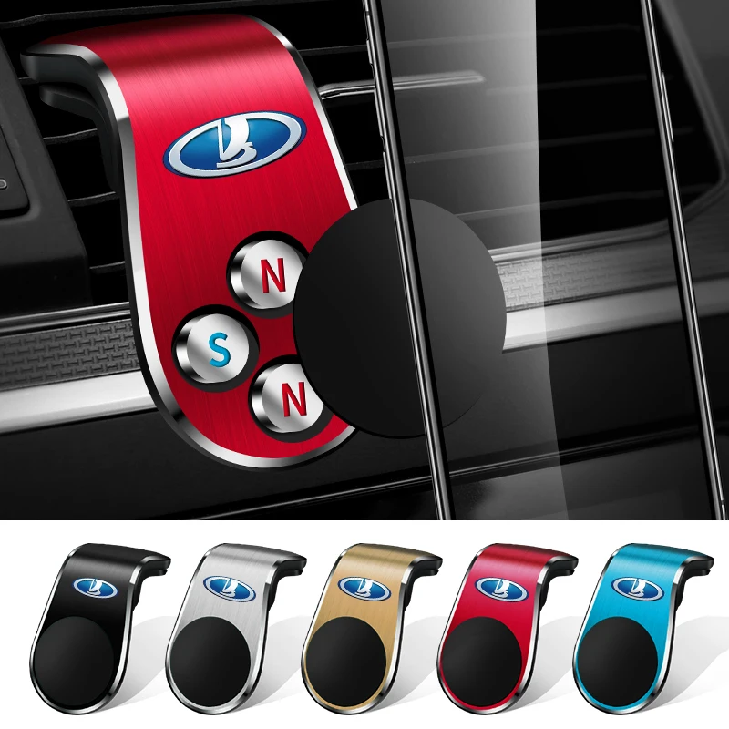 

1CPS Car Magnetic L-shaped Car Dedicated GPS Phone Holder For Lada VESTA Niva Kalina Priora Granta Largus Vaz Samara 2110