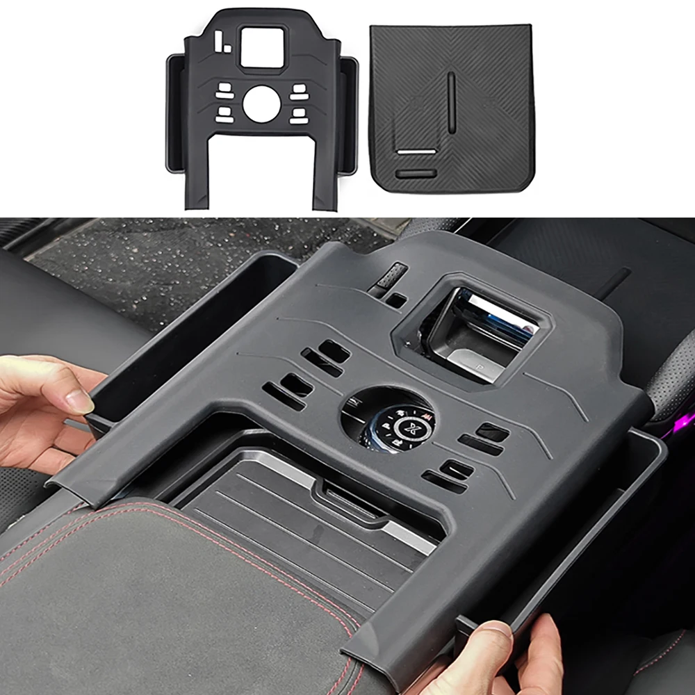 Interior Multimedia Panel For Chery Jetour Traveler 2023-2025 Console Silicone protective Pad Storage Box Scratch Resistan Pad