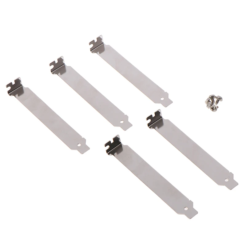 5Pcs PCI Slot Cover Bracket For PCI Expansion Dust Filter Blanking Plate
