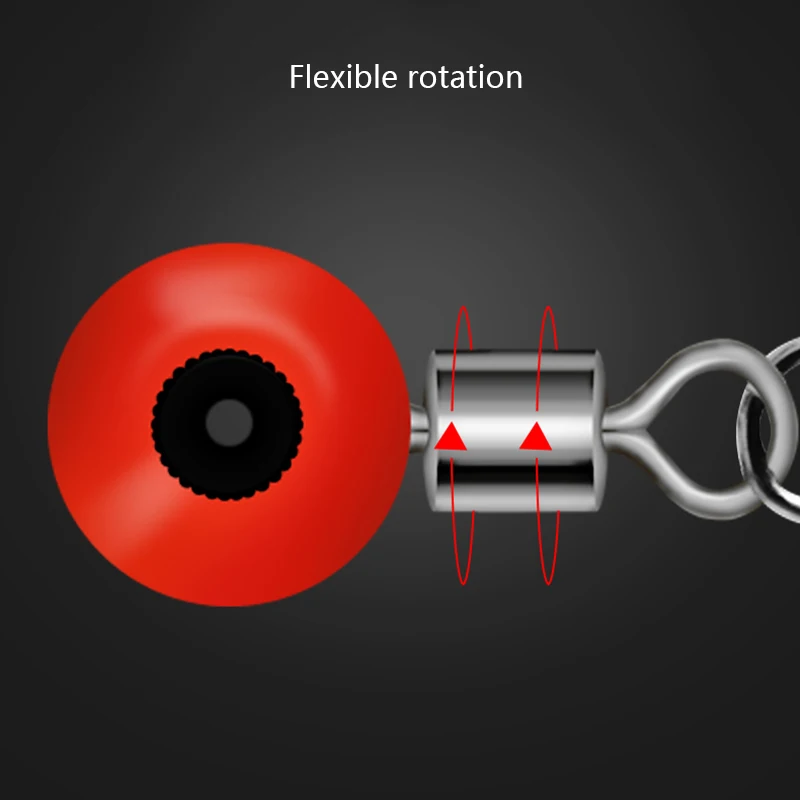 바다 낚시 커넥터 큰 배 플로트 금속 회전 해수 액세서리, 50 개