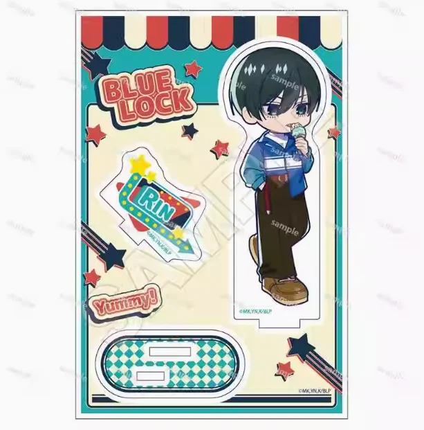 

Аниме BLUE LOCK Isagi Yoichi Bachira Meguru ретро ресторанная подставка фигурка акриловая модель тарелка косплей декор для рабочего стола