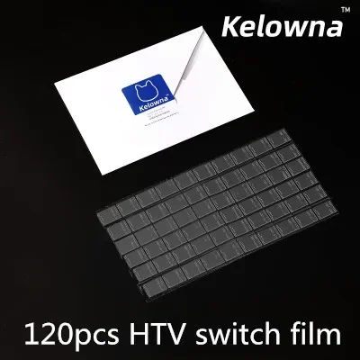 1 pack Kelowna clear MX switch film for mechanical keyboard HTV shaft film for repair