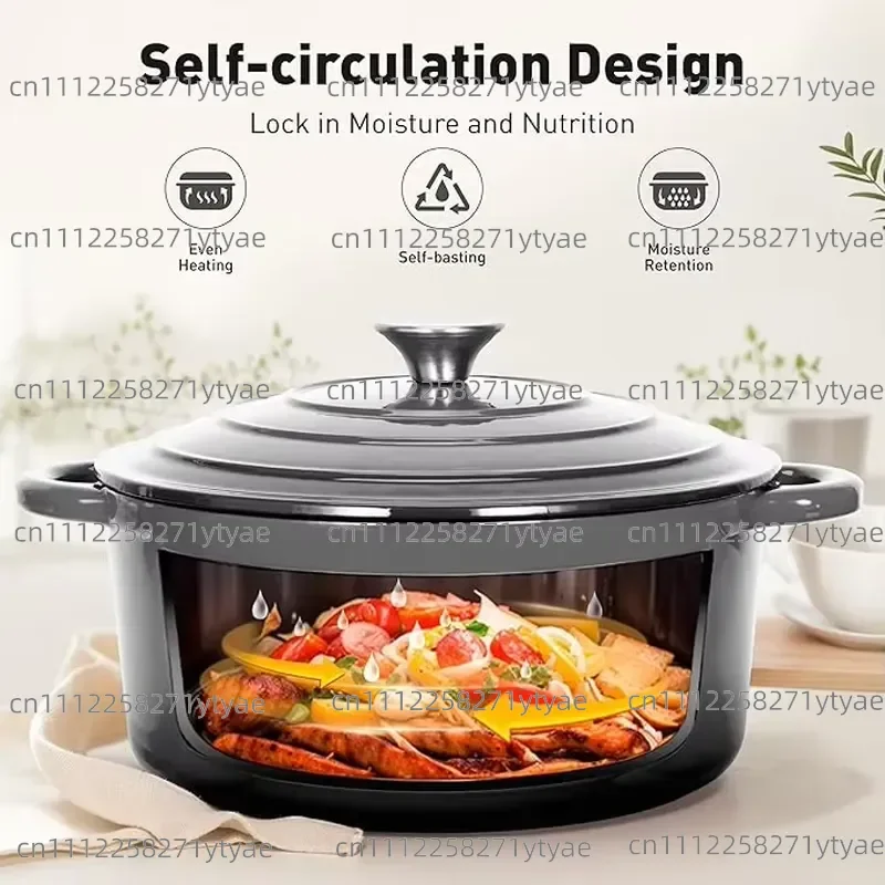 Hot-selling Non-stick Gray Induction Pots and Pans Iron Casting Cookware