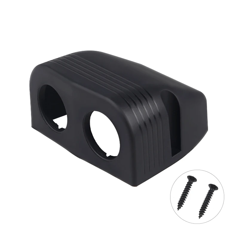 Car USB Waterproof Socket Tent Base 1/2/3 Holes Voltmeter Cigarette Lighter Power Socket Cover Base for Motorcycle Truck Boat RV