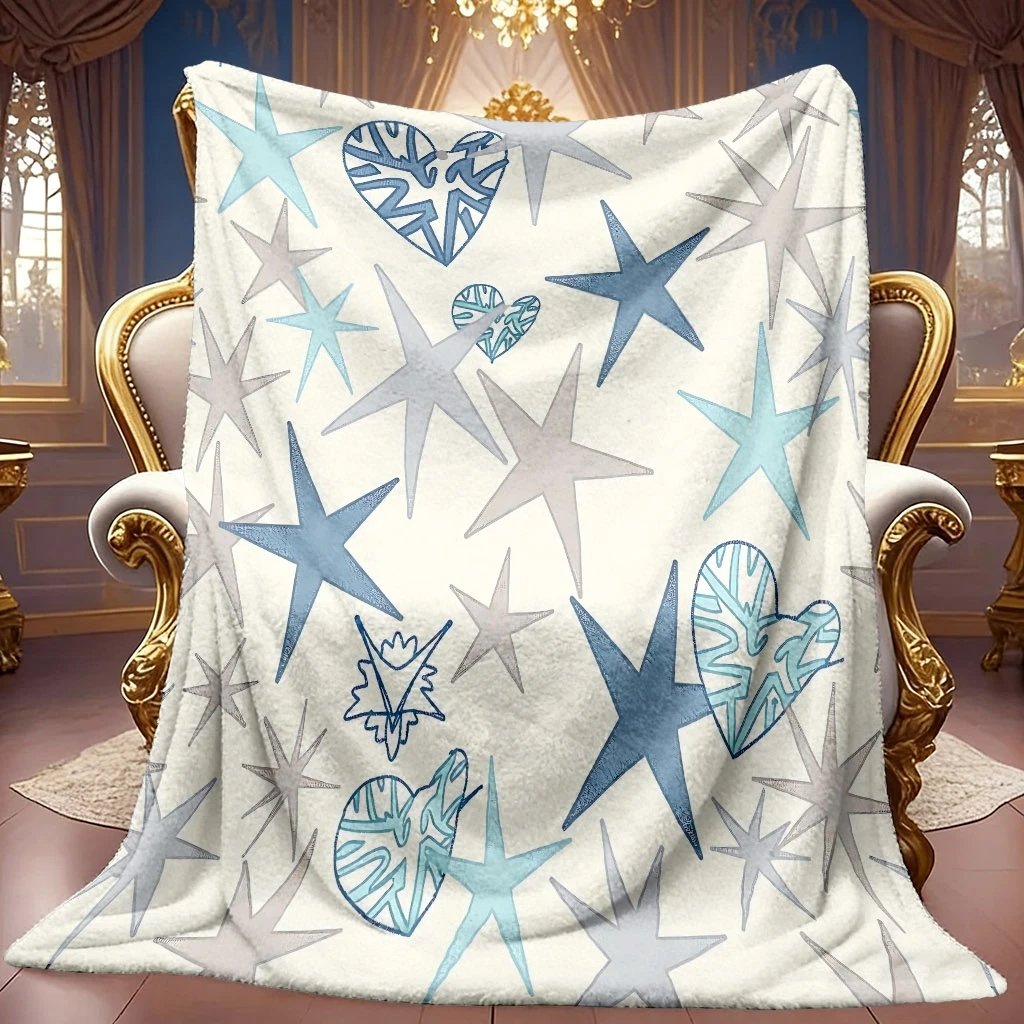 Chic Black White Gold Leaf Butterfly Throw Blanket Ultra Soft Cozy Couch Cover For Elegant Artistic Living Room Decor