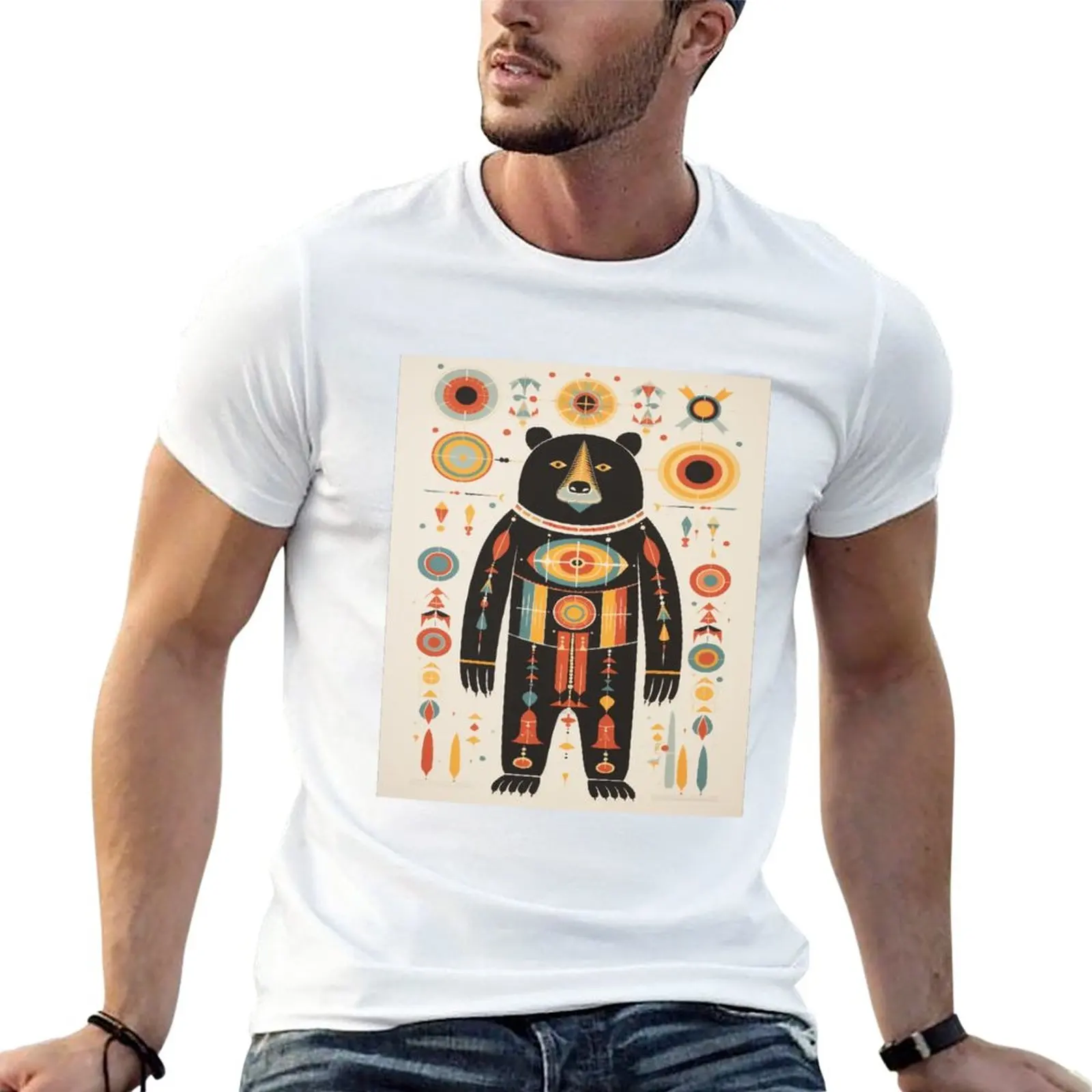 New The Cosmic Narratives of Inuit Artistry T-Shirt t-shirts man hippie clothes mens workout shirts