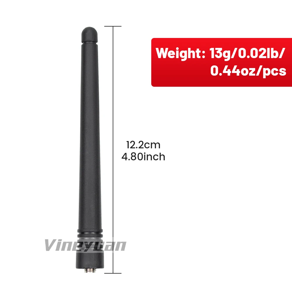 Baofeng-antena hembra para walkie-talkie, accesorio para UV-5RIII, UV-S9, UV-82T, BF-A58S, Universal, FM/220-260-145 MHZ, (230/245-260MHz)