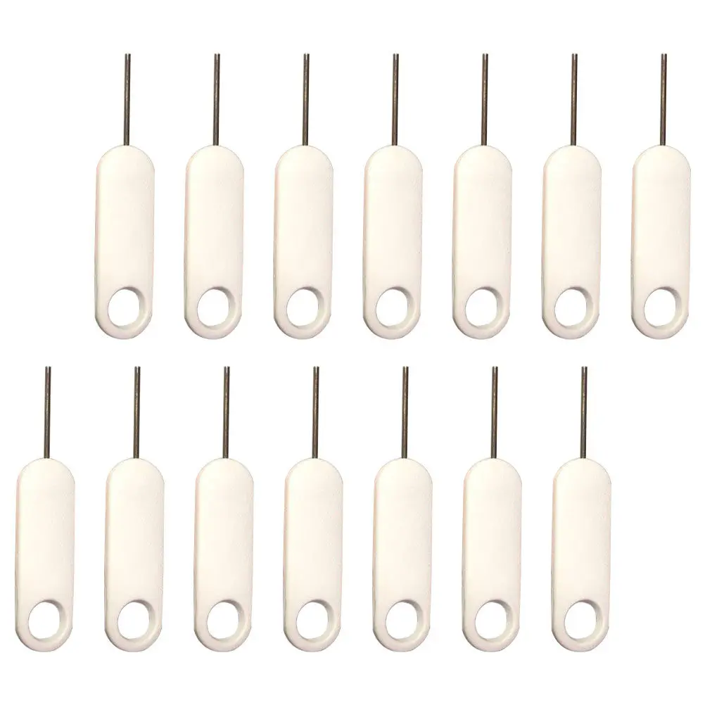 20pcs SIM Card Reader Metal Phone Extractor Ejector Pin Tools Cell Tray Remover Durable ABS Steel Smartphones Accessories