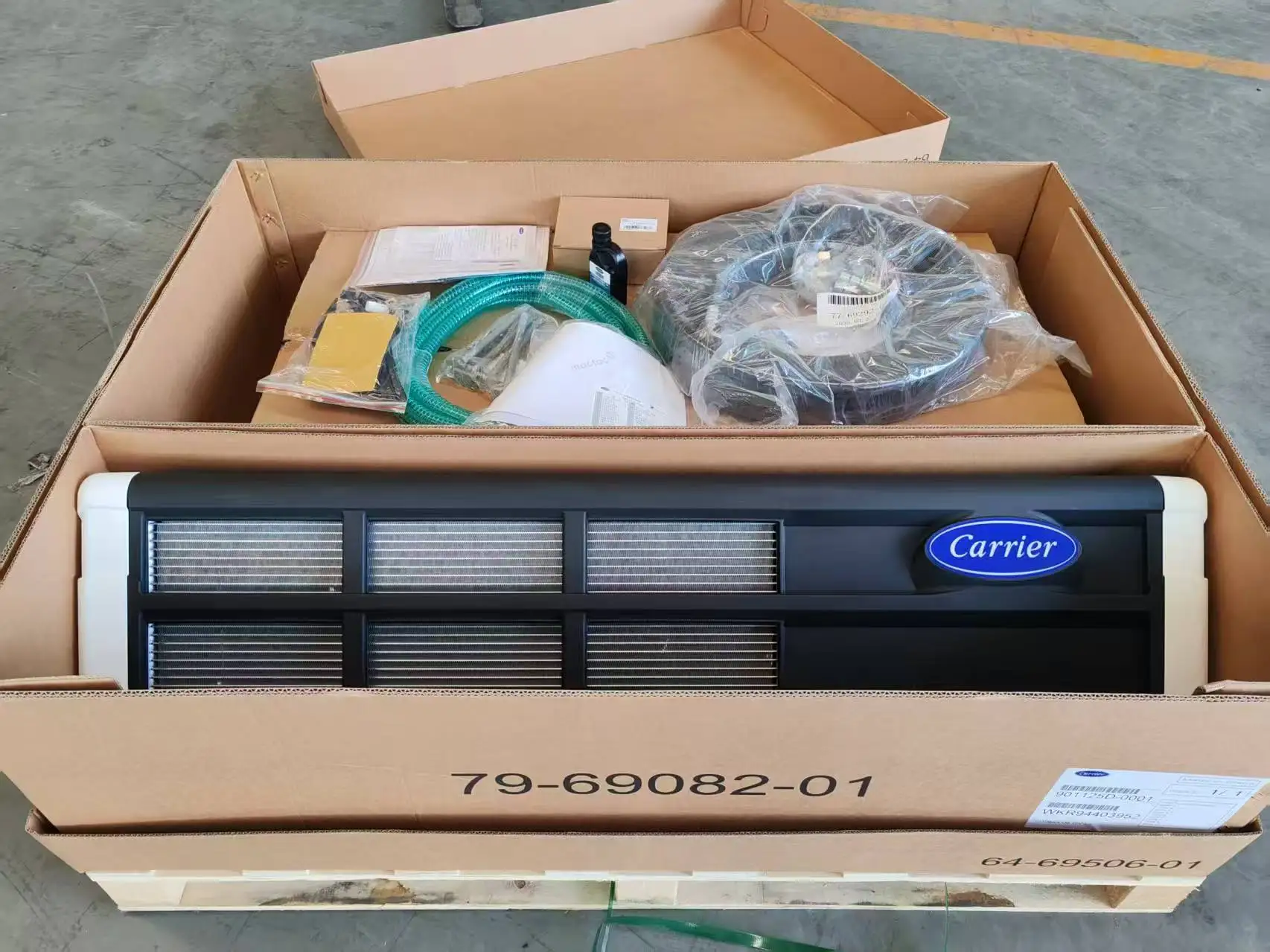 وحدة تبريد النقل Carrier Citimax D6 لوحدات تبريد فريزر للشاحنات أصل 100% #6