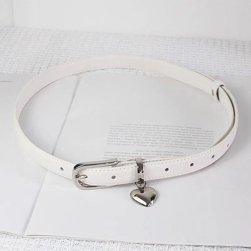 Moda donna cuore fibbia corsetto in vera pelle femminile fascia da smoking cappotto cintura abito decration cintura stretta J1210