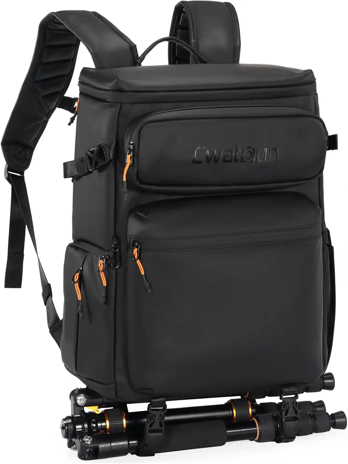 حقيبة ظهر احترافية للكاميرا مع حامل ثلاثي القوائم، وحجرة بدون طيار والكمبيوتر المحمول، وحقيبة DSLR/SLR/بدون مرآة لكاميرات Canon/Nikon/ #1