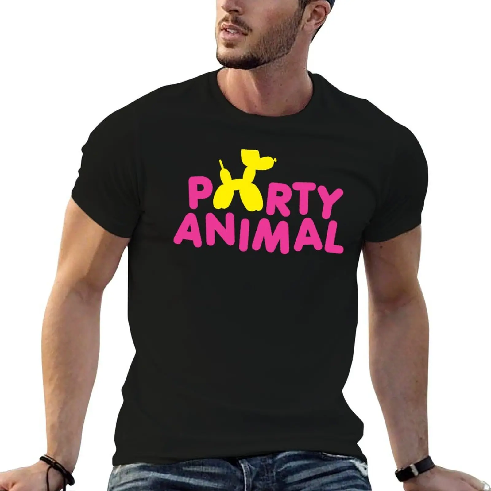 Party Animal T-Shirt vintage animal prinfor boys outfits for men