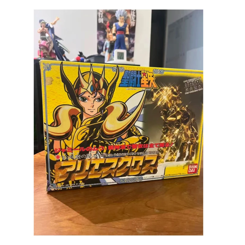 Оригинальные фигурки Saint Cloth Myth Seiya Saint Cloth Series Aries Mu, сборные модели персонажей аниме