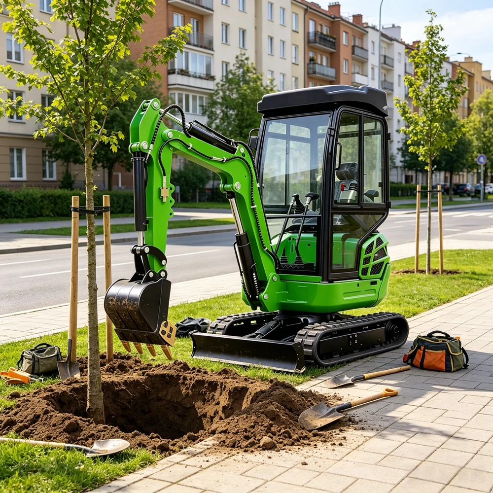

Mini Excavator Construction 1.0Ton 1.7Ton 2.0Ton 2.5Ton Yanmar engine EPA Euro5 Multifunctional Trenching Digger Backhoe