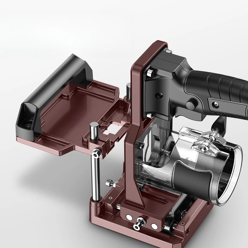 

2-In-1 Connector Positioning Opening Slotter Die, Woodworking Power Tools Edging Machine Rack