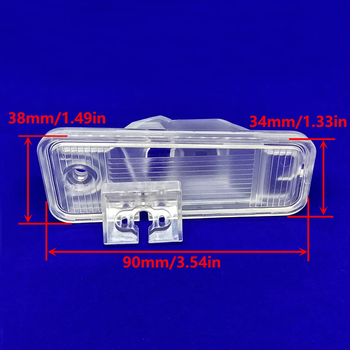 Left/Right Side Car License Plate Light Housing Rear View Camera Bracket for Hyundai Santa Fe IX45 Grandeur Azera TG HG Creta