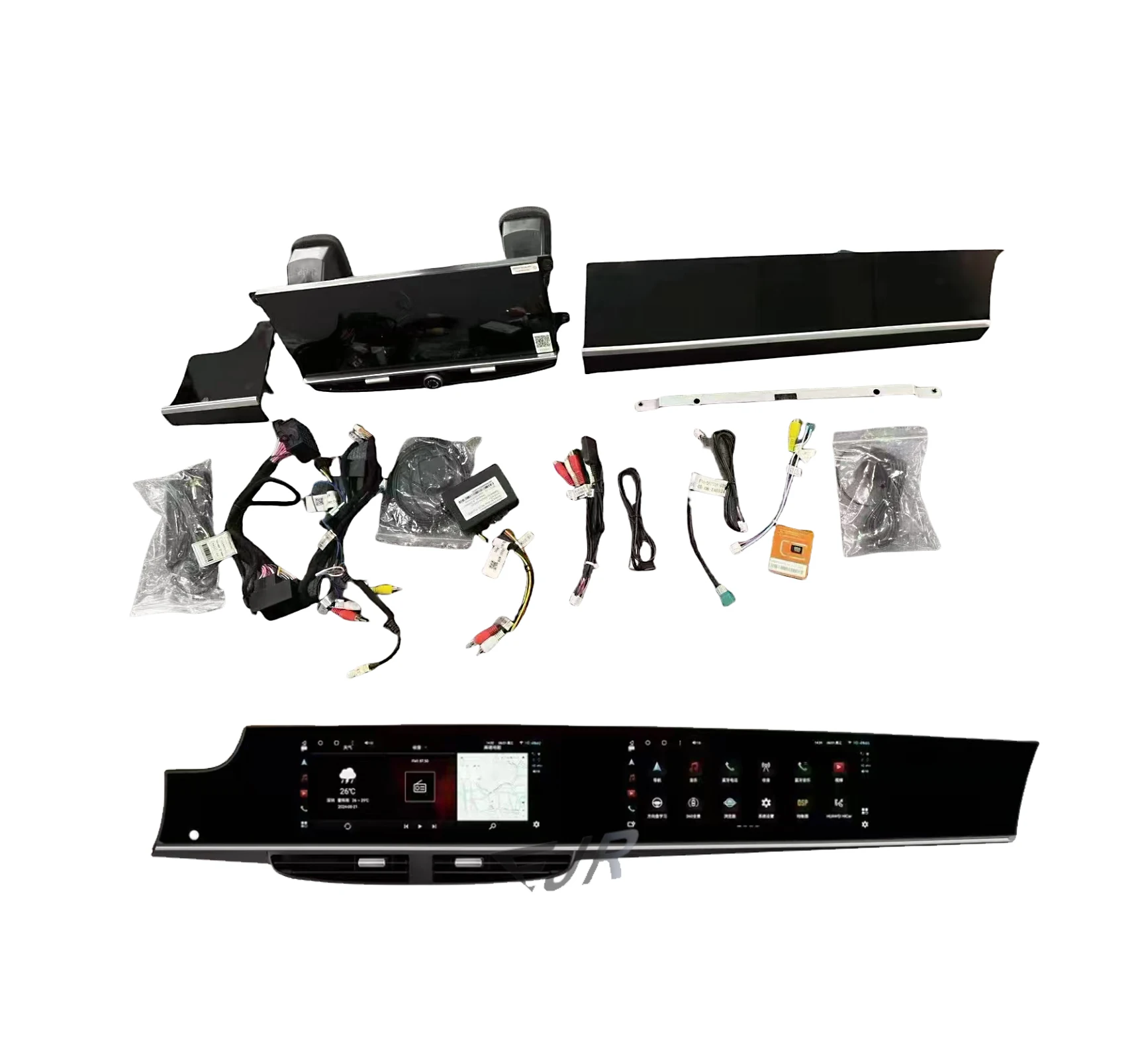 

Carplay 12.3 Inch for pors che Panamera 2010-2017 Car Radio Dual Screen With Andriod13 Car With 8 Core CPU Support BT 5.0