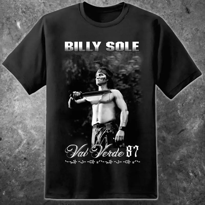 Billy Sole Predator Mens T Shirt VAL VERDE 87 Yautja Arnie Get To The Choppa