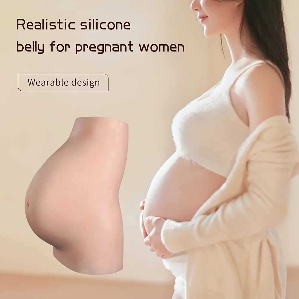 

Silicone Pregnant Belly Artificial Fake Pregnant Belly for Maternity Cosplay