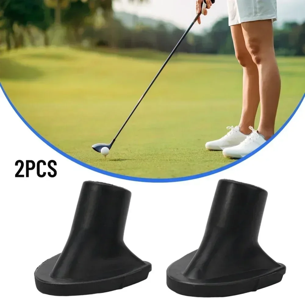 

2pcs A-Golf Bag Feet Improved Design Upgraded Rubber A-Golf Bag Feet Replacement For Most-golf Stand