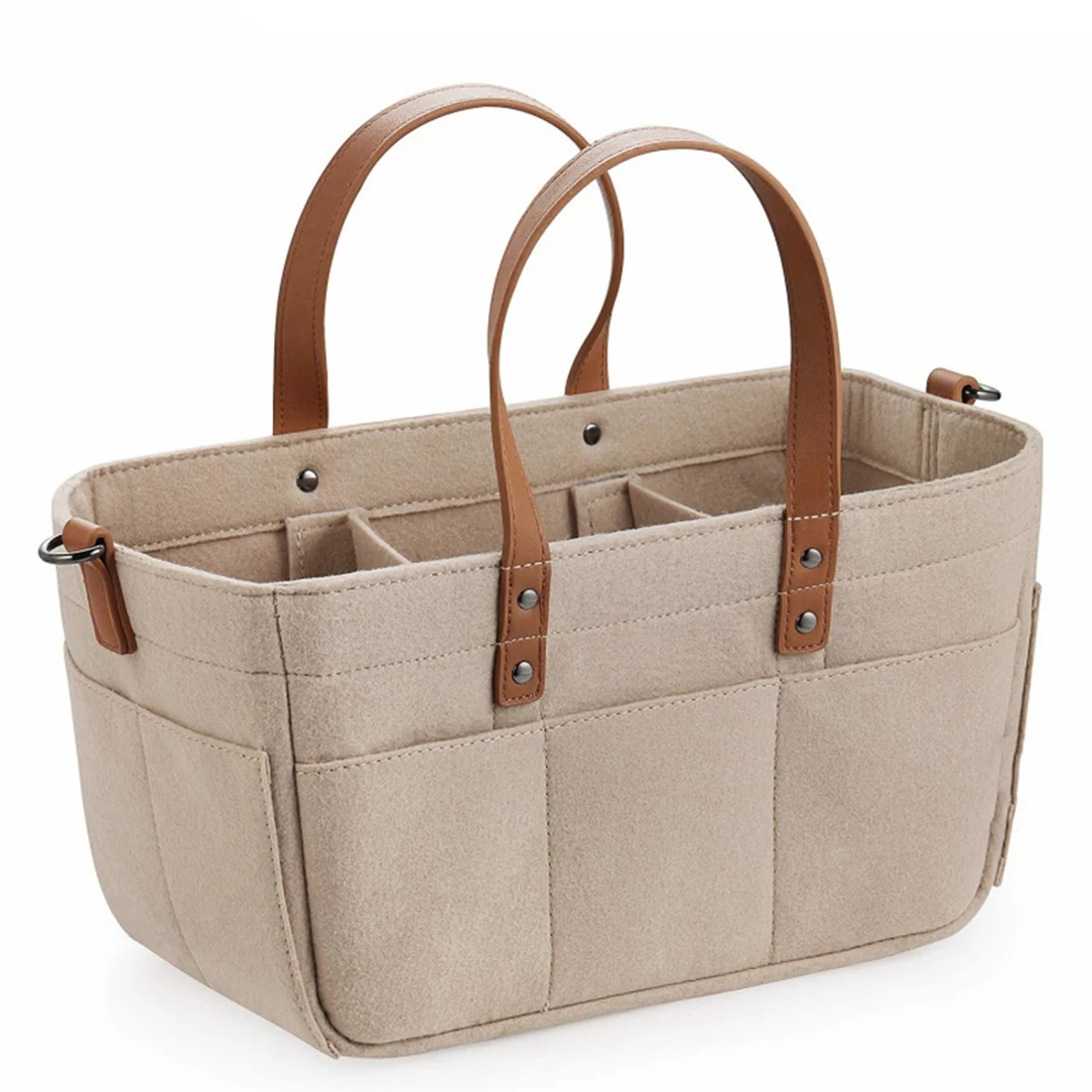 الطفل ورأى تخزين الحضانة المنظم سلة الرضع حفاضات حقيبة مع مقبض تغيير الاطفال تخزين الناقل أ