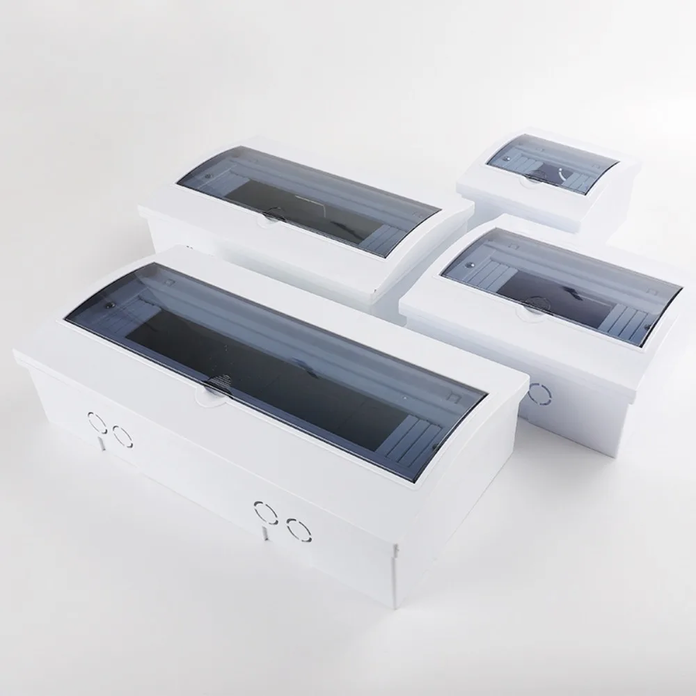 Plastic Power Plastic Junction Box Dustproof Waterproof Distribution Shield 2-16Ways Electrical Enclosure