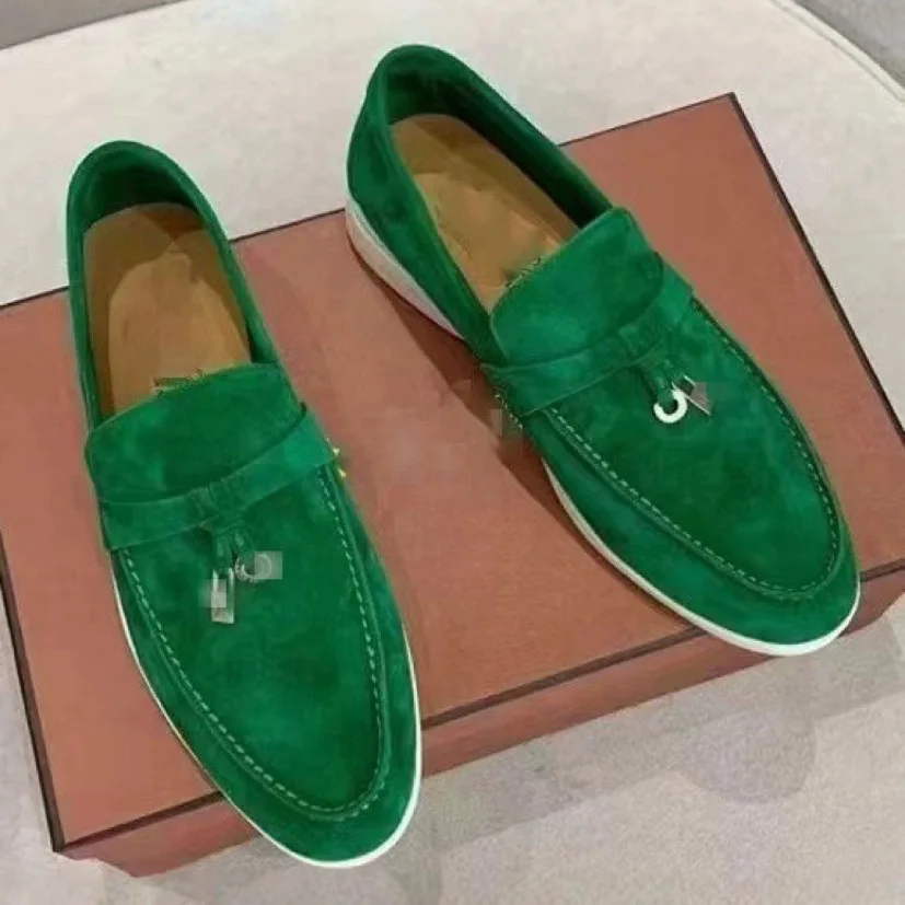 

Summer New Soft Bottom Slip-On Casual Shoes Versatile Shoes Fashionable Flat Heel Polyester Upgraded Version of