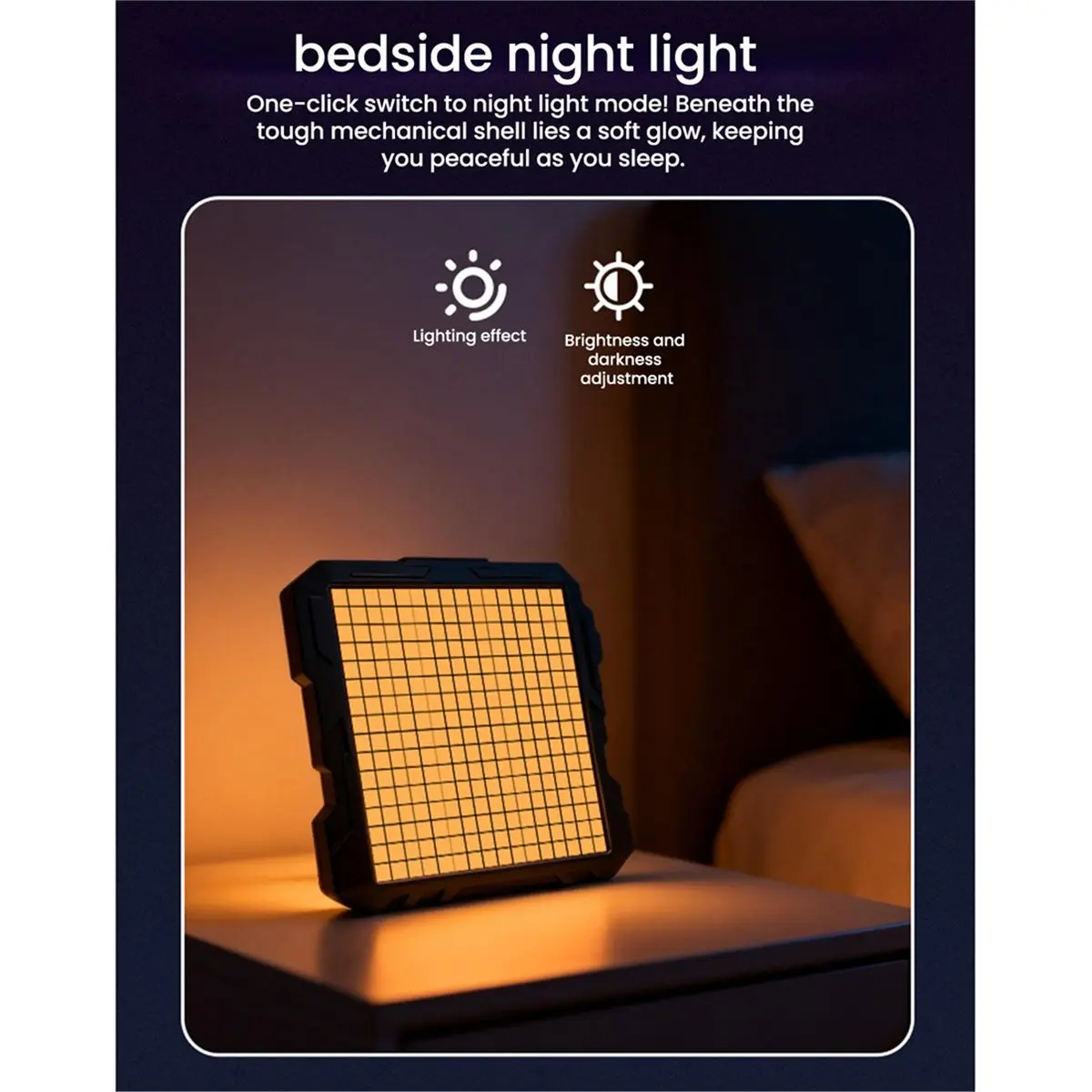 【b63c~】-smart-digital-night-light-with-pixel-art-led-panel-cool-animation-frame-with-app-control